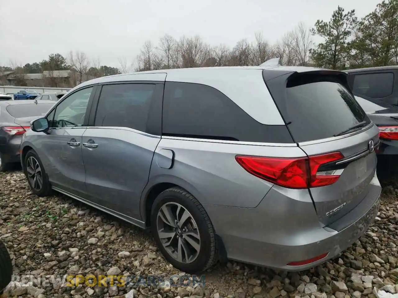 2 Фотография поврежденного автомобиля 5FNRL6H87RB008073 HONDA ODYSSEY 2024