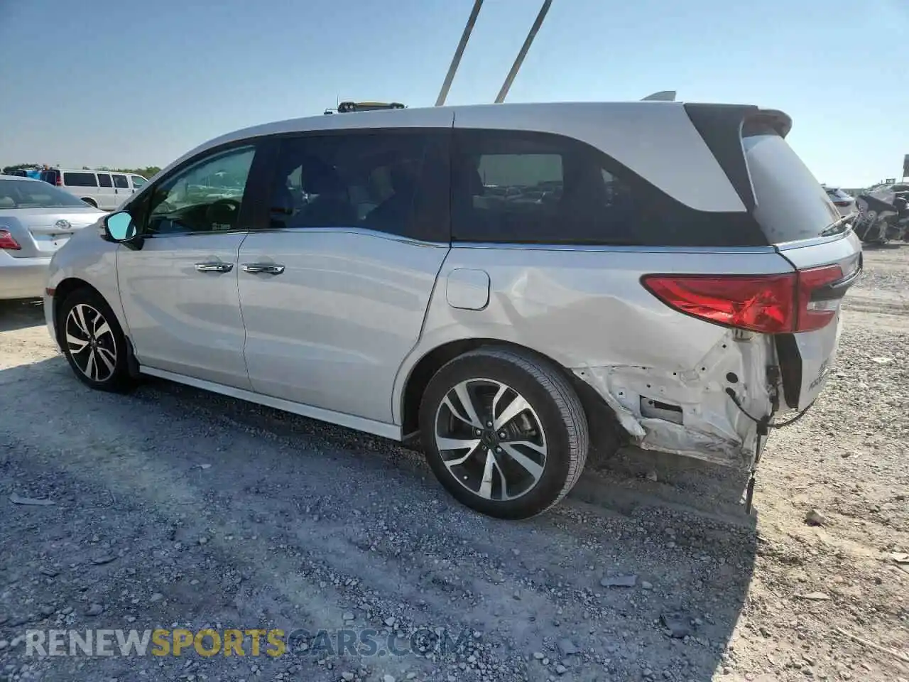 2 Photograph of a damaged car 5FNRL6H87RB017467 HONDA ODYSSEY 2024