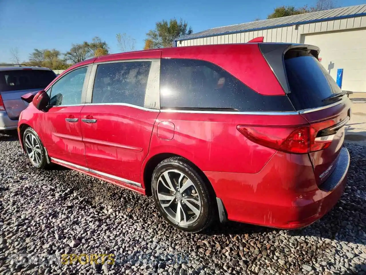 2 Photograph of a damaged car 5FNRL6H87RB037797 HONDA ODYSSEY 2024