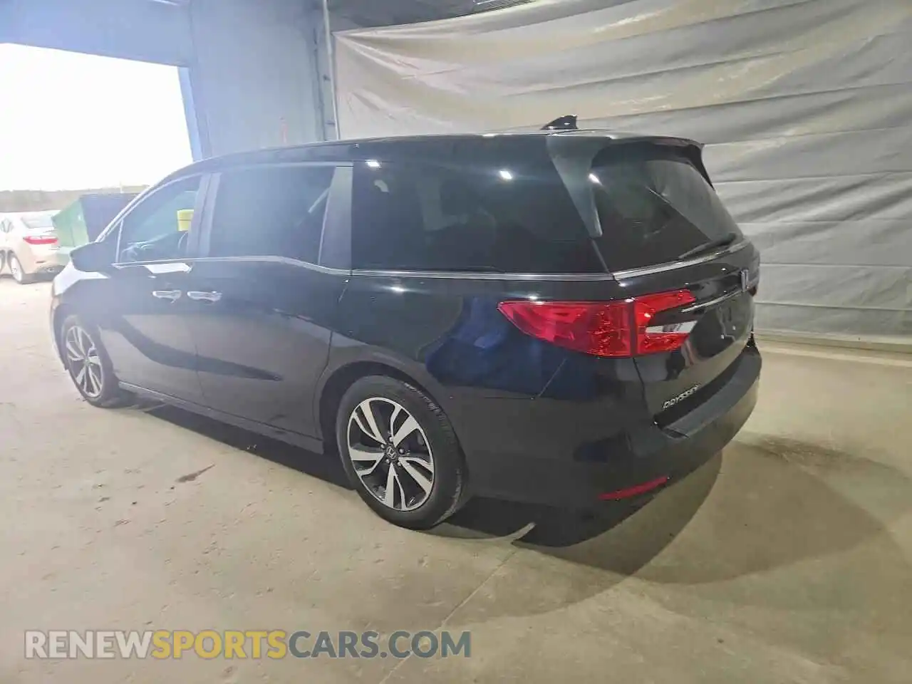 2 fotografías del automóvil dañado 5FNRL6H89RB027322 HONDA ODYSSEY 2024