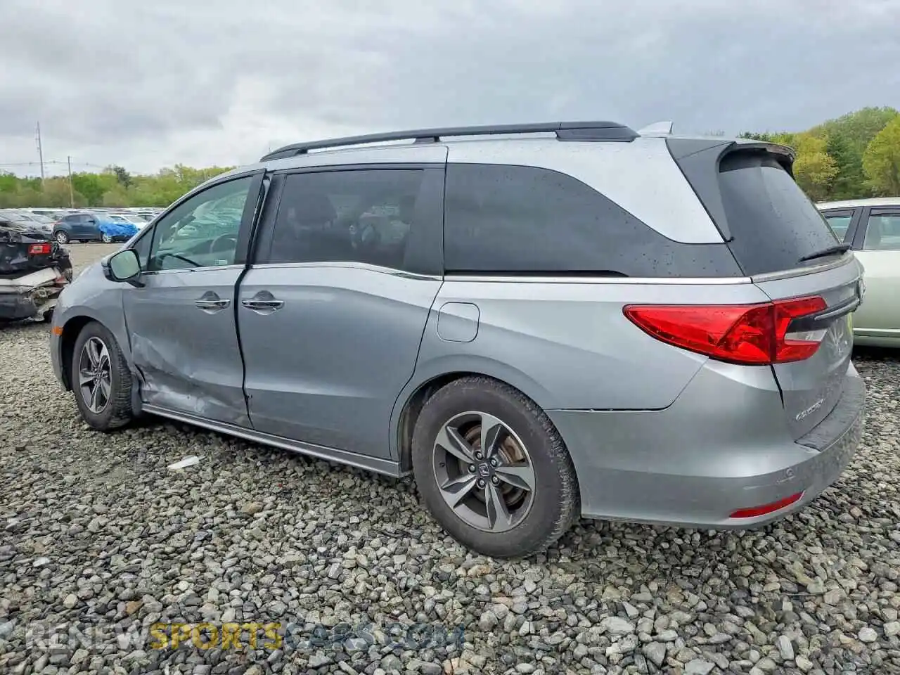 2 Фотография поврежденного автомобиля 5FNRL6H89RB049983 HONDA ODYSSEY 2024