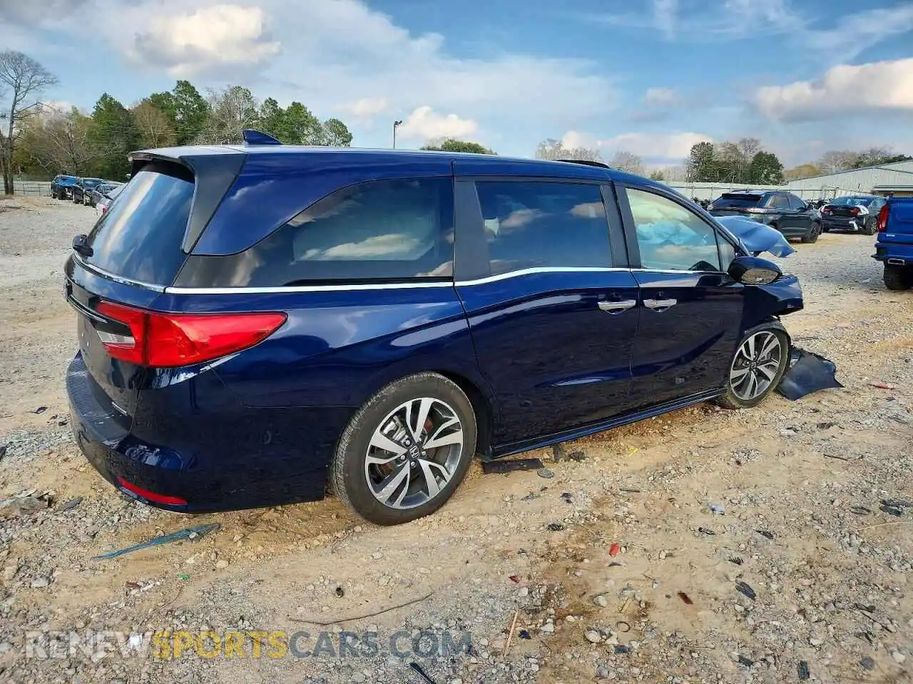 3 Photograph of a damaged car 5FNRL6H8XRB004339 HONDA ODYSSEY 2024