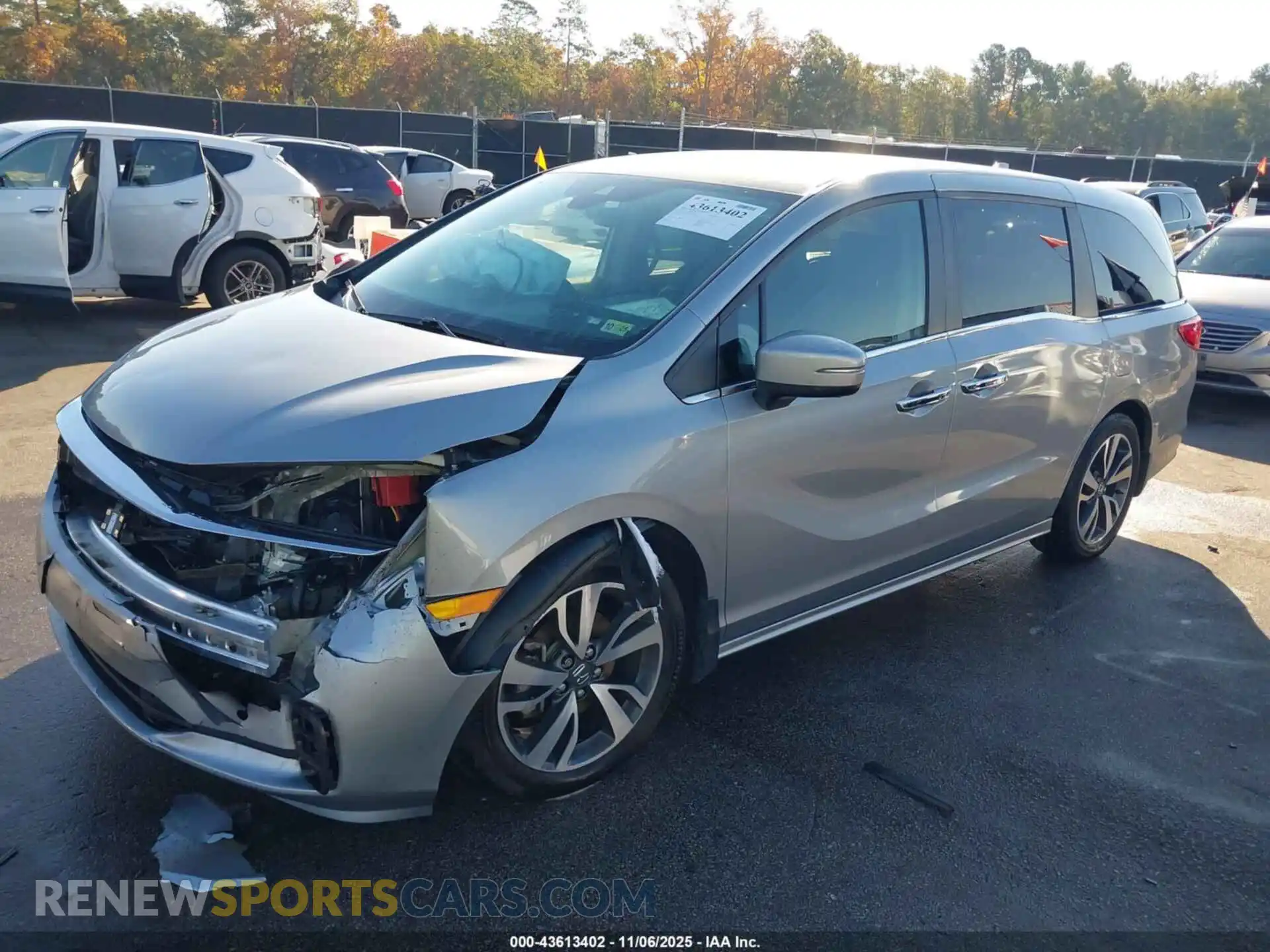 2 Фотография поврежденного автомобиля 5FNRL6H8XRB006348 HONDA ODYSSEY 2024