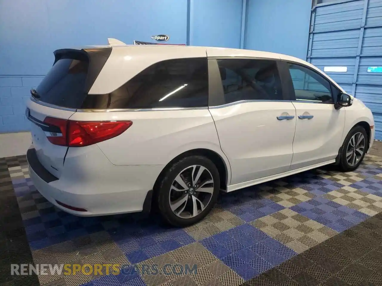 3 fotografías del automóvil dañado 5FNRL6H8XRB063083 HONDA ODYSSEY 2024