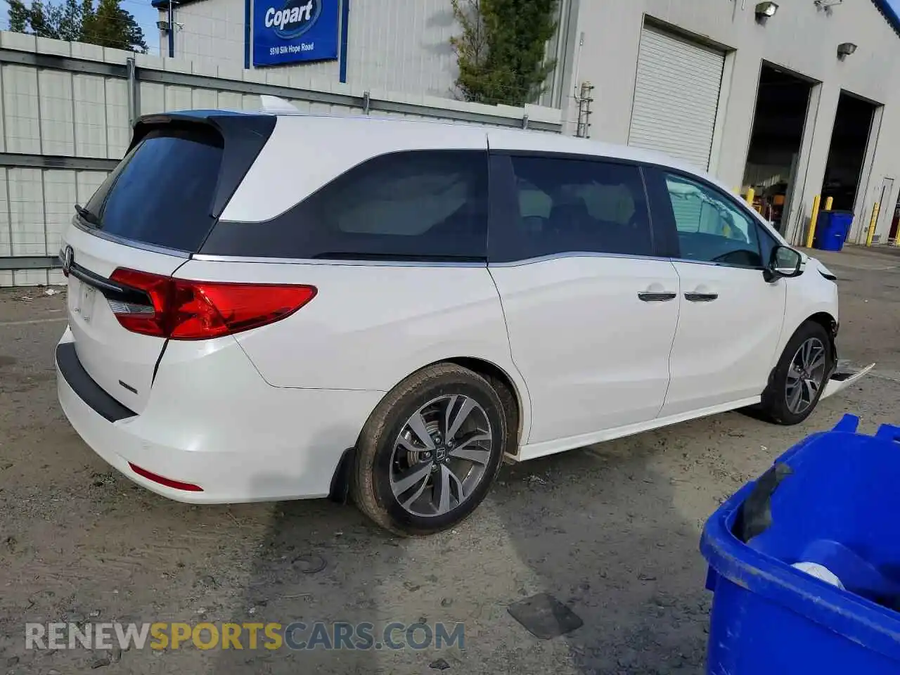 3 Photograph of a damaged car 5FNRL6H8XRB068946 HONDA ODYSSEY 2024