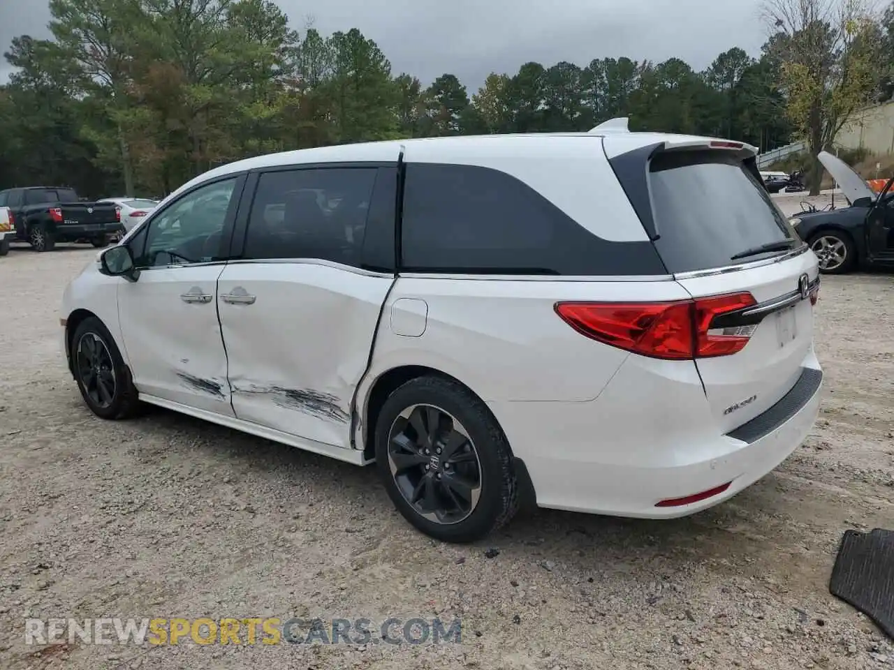 2 Фотография поврежденного автомобиля 5FNRL6H91RB040798 HONDA ODYSSEY 2024