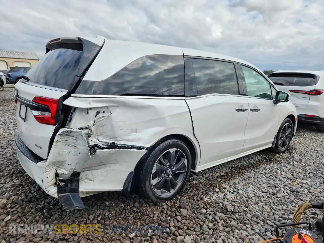 3 Фотография поврежденного автомобиля 5FNRL6H91RB062252 HONDA ODYSSEY 2024