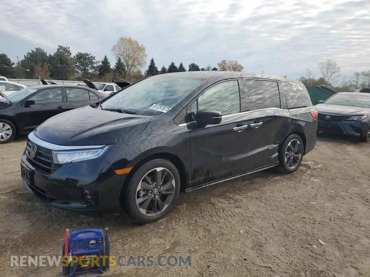 1 Photograph of a damaged car 5FNRL6H92RB033228 HONDA ODYSSEY 2024
