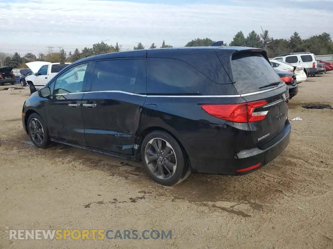 2 Photograph of a damaged car 5FNRL6H92RB033228 HONDA ODYSSEY 2024