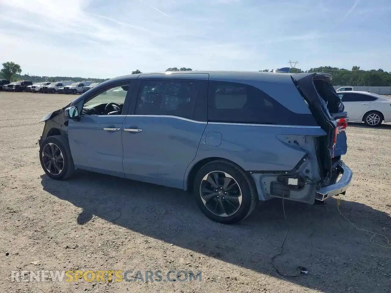 2 Photograph of a damaged car 5FNRL6H93RB001159 HONDA ODYSSEY 2024