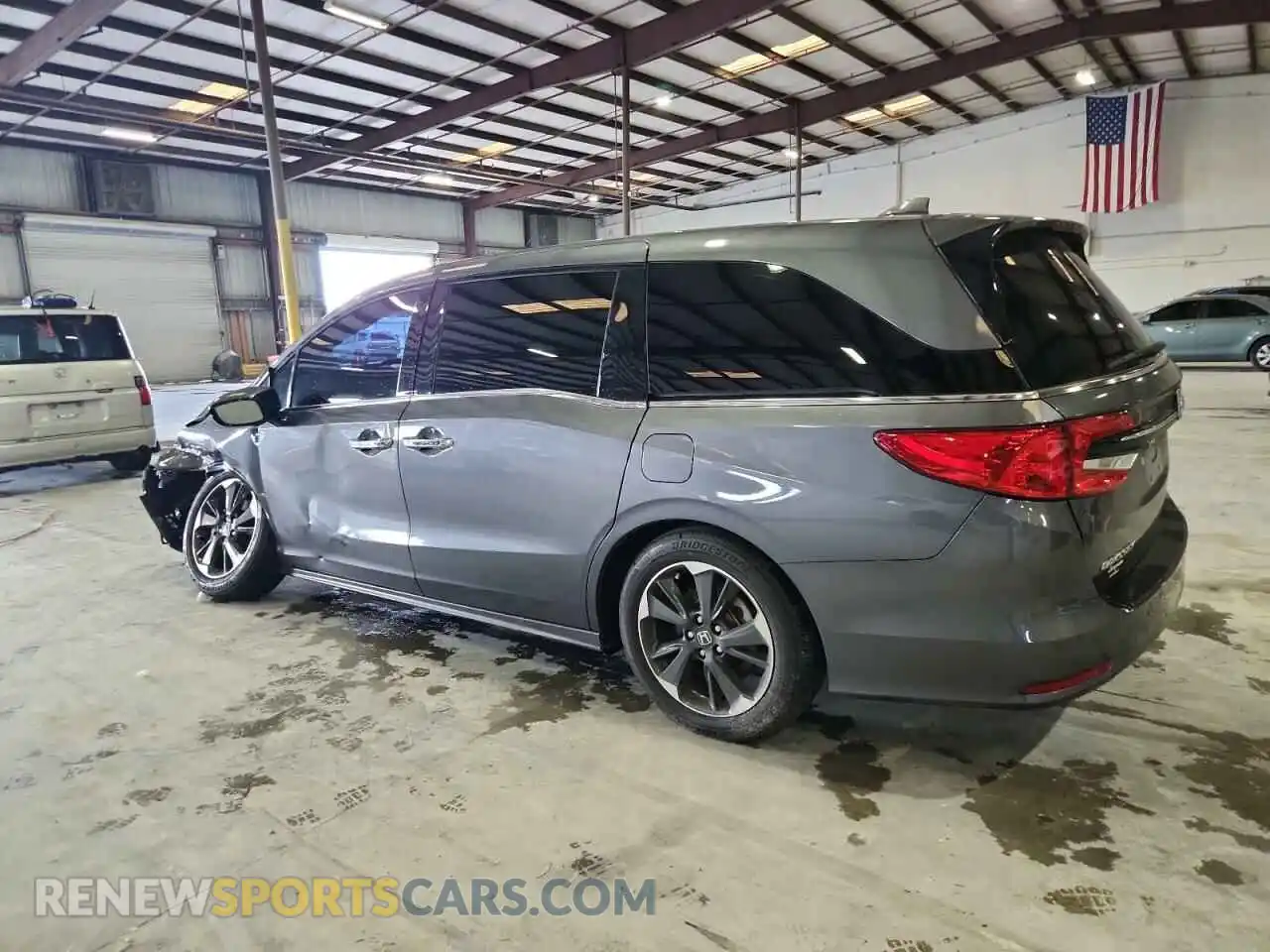 2 Photograph of a damaged car 5FNRL6H93RB001565 HONDA ODYSSEY 2024
