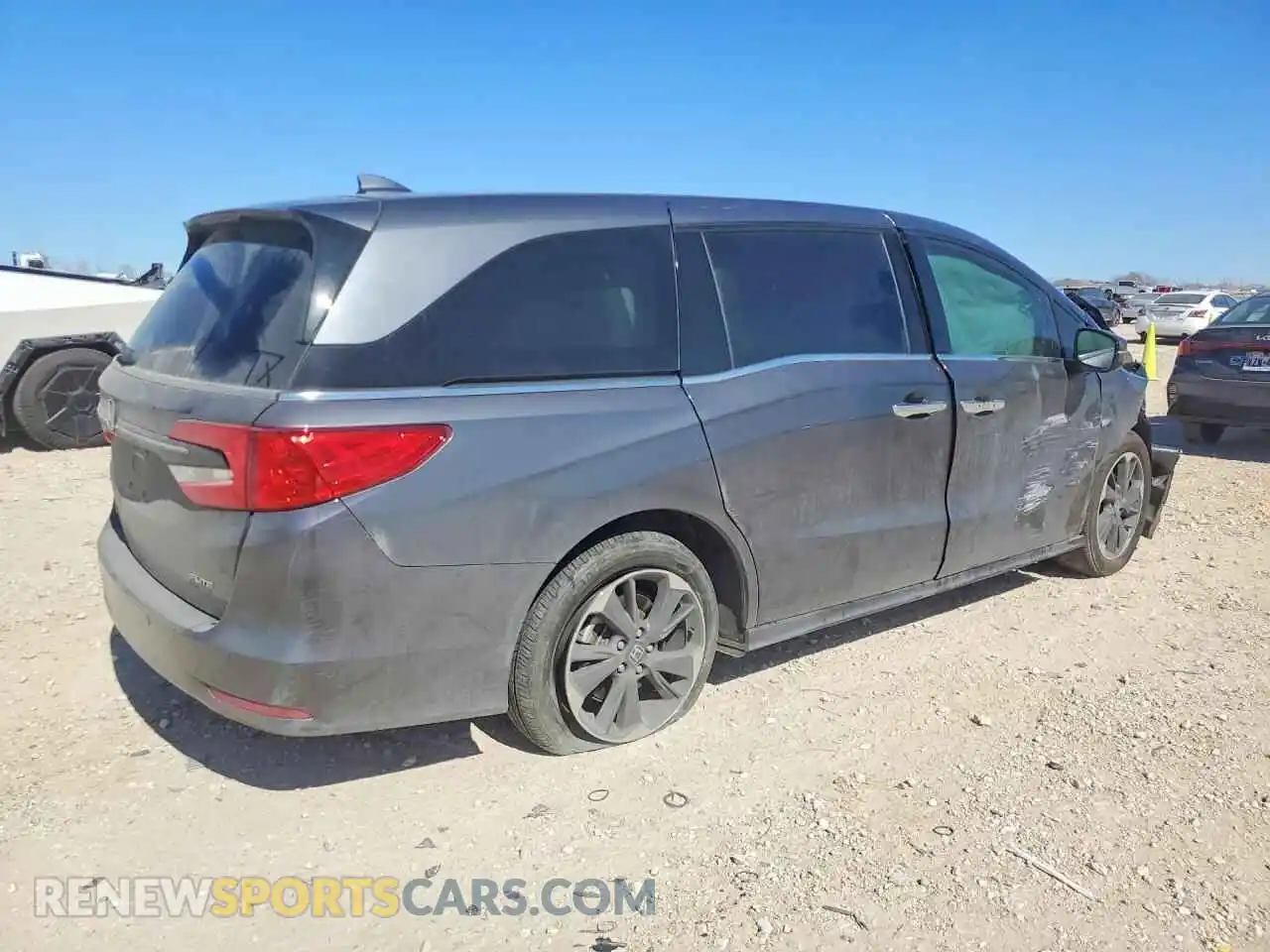 3 Photograph of a damaged car 5FNRL6H93RB016244 HONDA ODYSSEY 2024