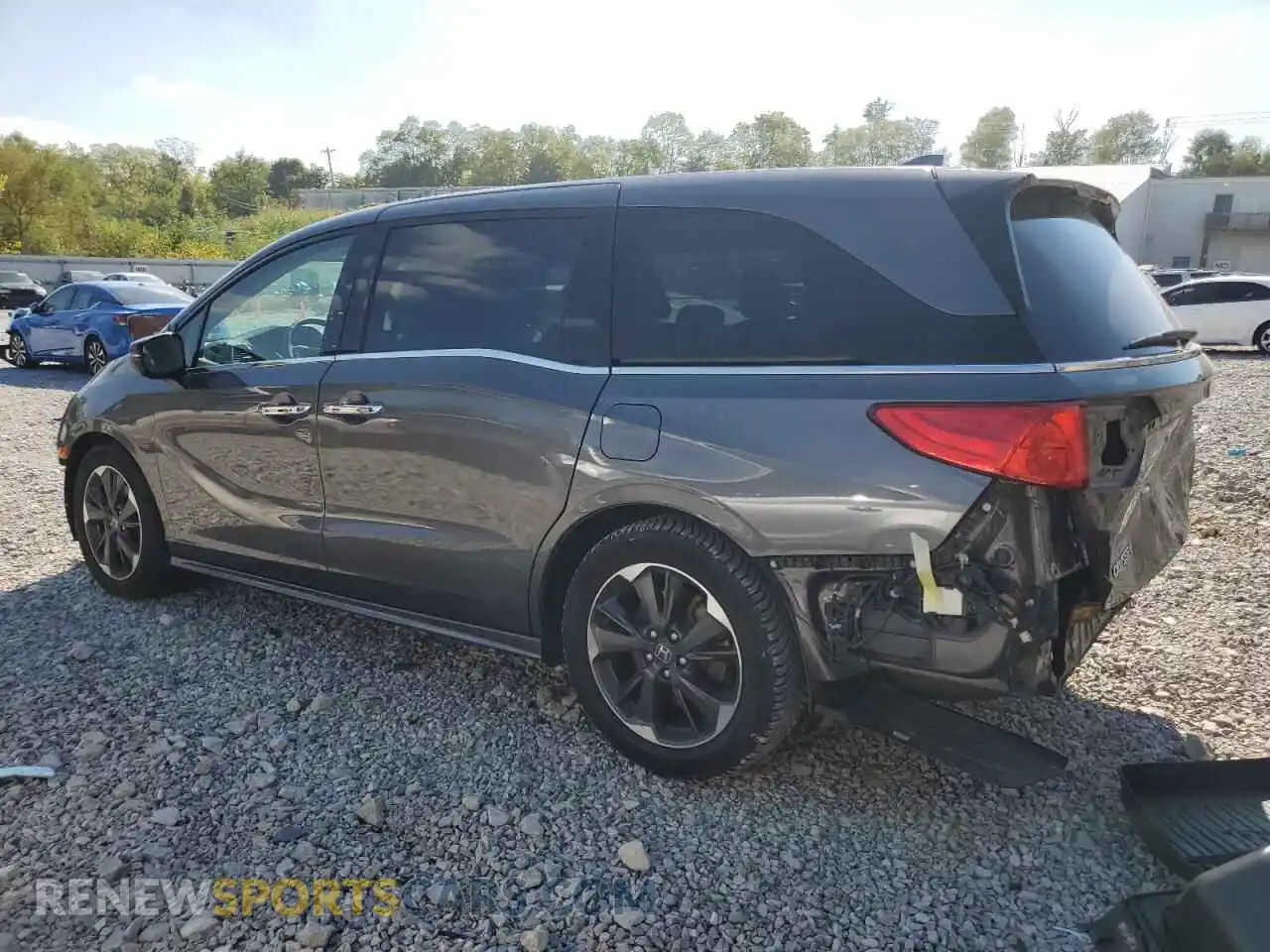 2 Photograph of a damaged car 5FNRL6H95RB001566 HONDA ODYSSEY 2024