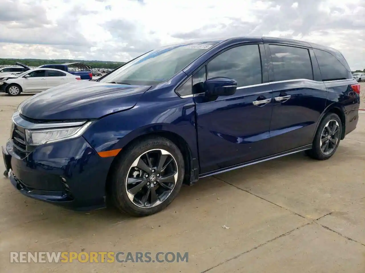 1 Photograph of a damaged car 5FNRL6H95RB056759 HONDA ODYSSEY 2024