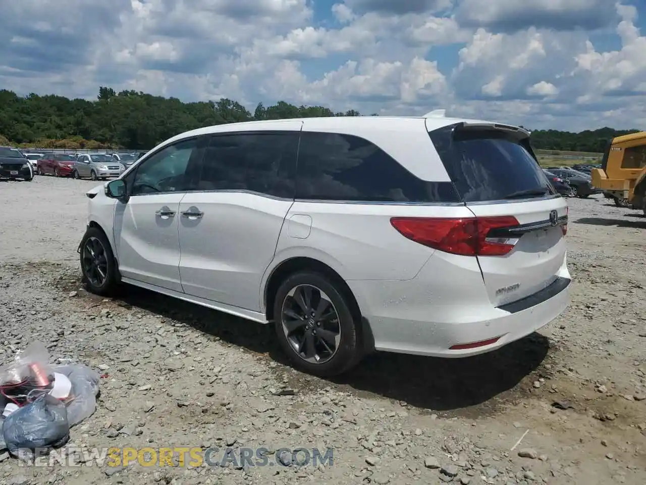 2 Фотография поврежденного автомобиля 5FNRL6H95RB062240 HONDA ODYSSEY 2024