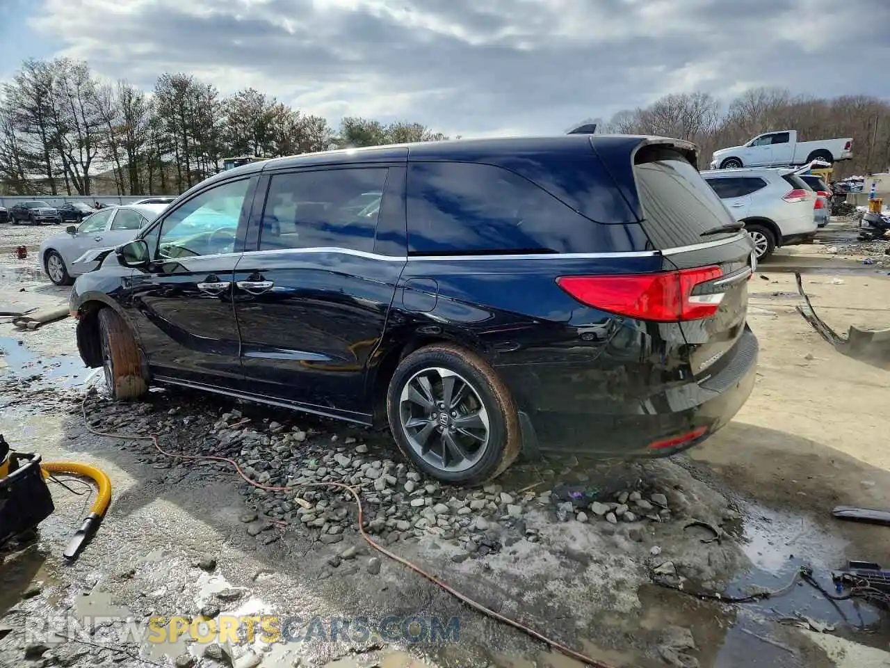 2 Photograph of a damaged car 5FNRL6H96RB002578 HONDA ODYSSEY 2024