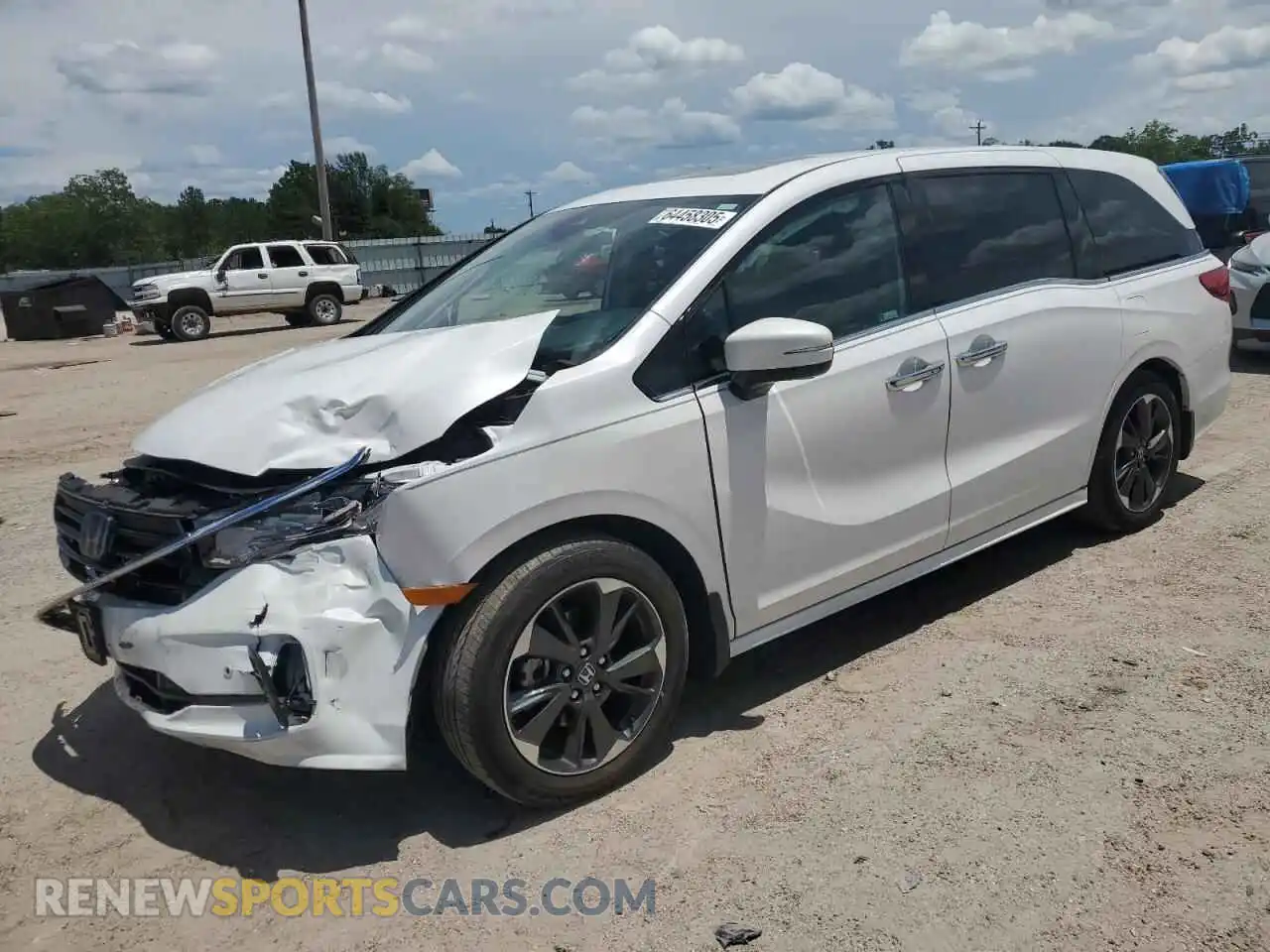 1 Photograph of a damaged car 5FNRL6H96RB038805 HONDA ODYSSEY 2024