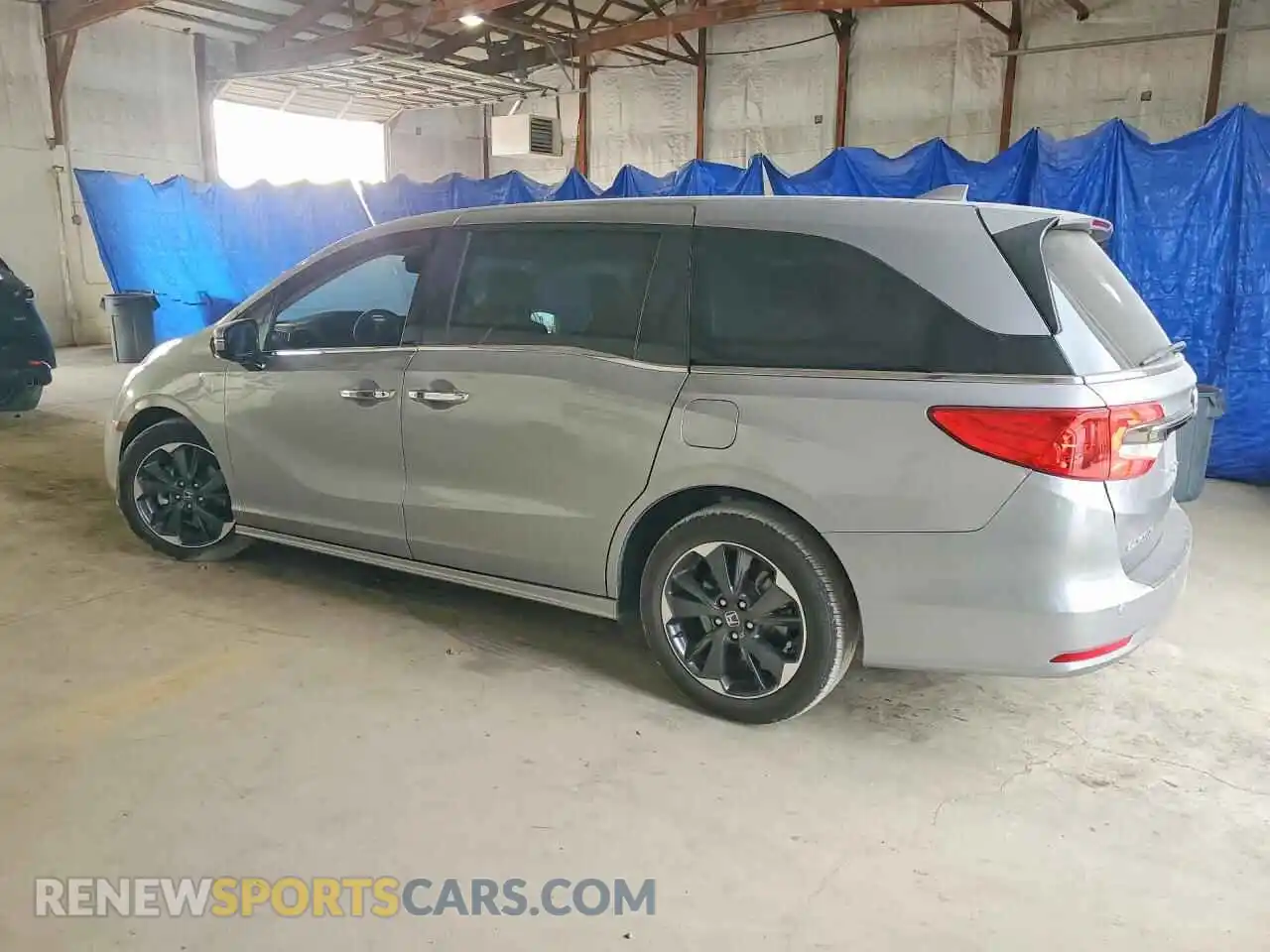 2 Photograph of a damaged car 5FNRL6H96RB062280 HONDA ODYSSEY 2024