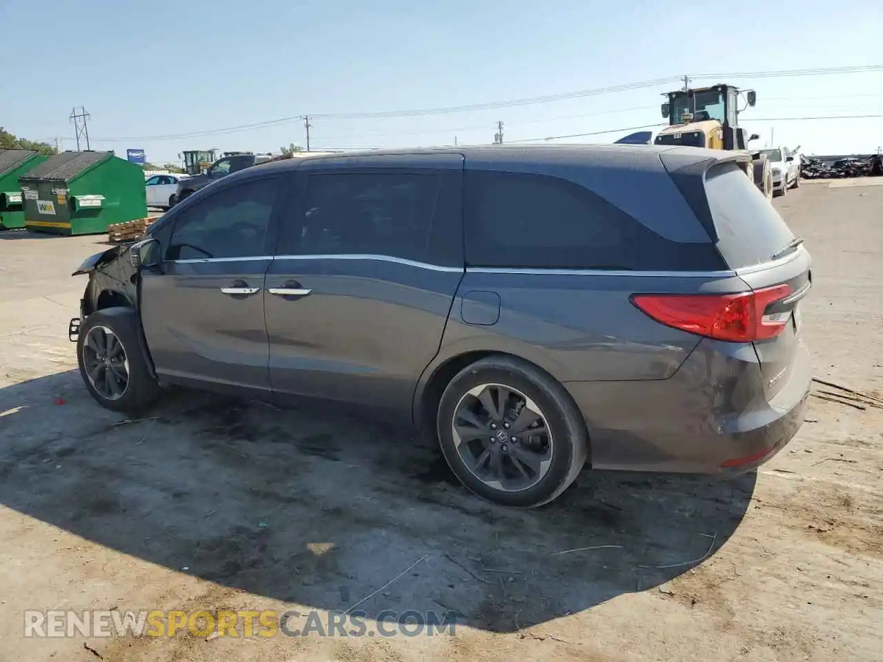 2 Фотография поврежденного автомобиля 5FNRL6H97RB015596 HONDA ODYSSEY 2024