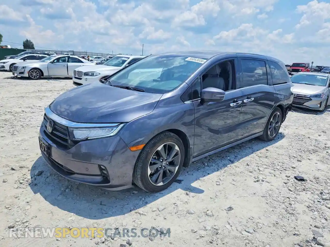 1 Photograph of a damaged car 5FNRL6H97RB017719 HONDA ODYSSEY 2024