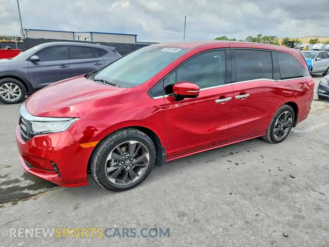 1 fotografías del automóvil dañado 5FNRL6H97RB070548 HONDA ODYSSEY 2024