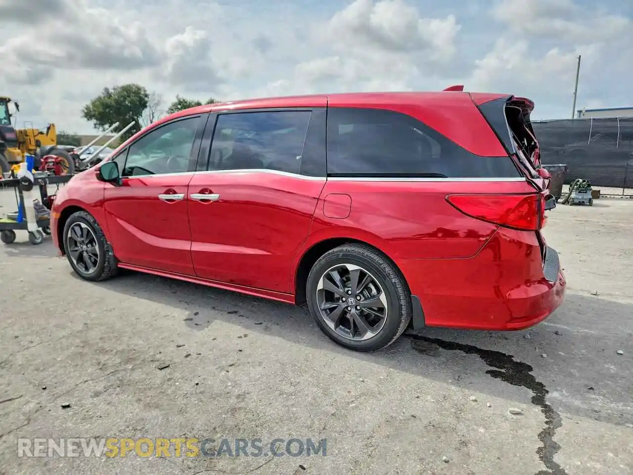 2 fotografías del automóvil dañado 5FNRL6H97RB070548 HONDA ODYSSEY 2024