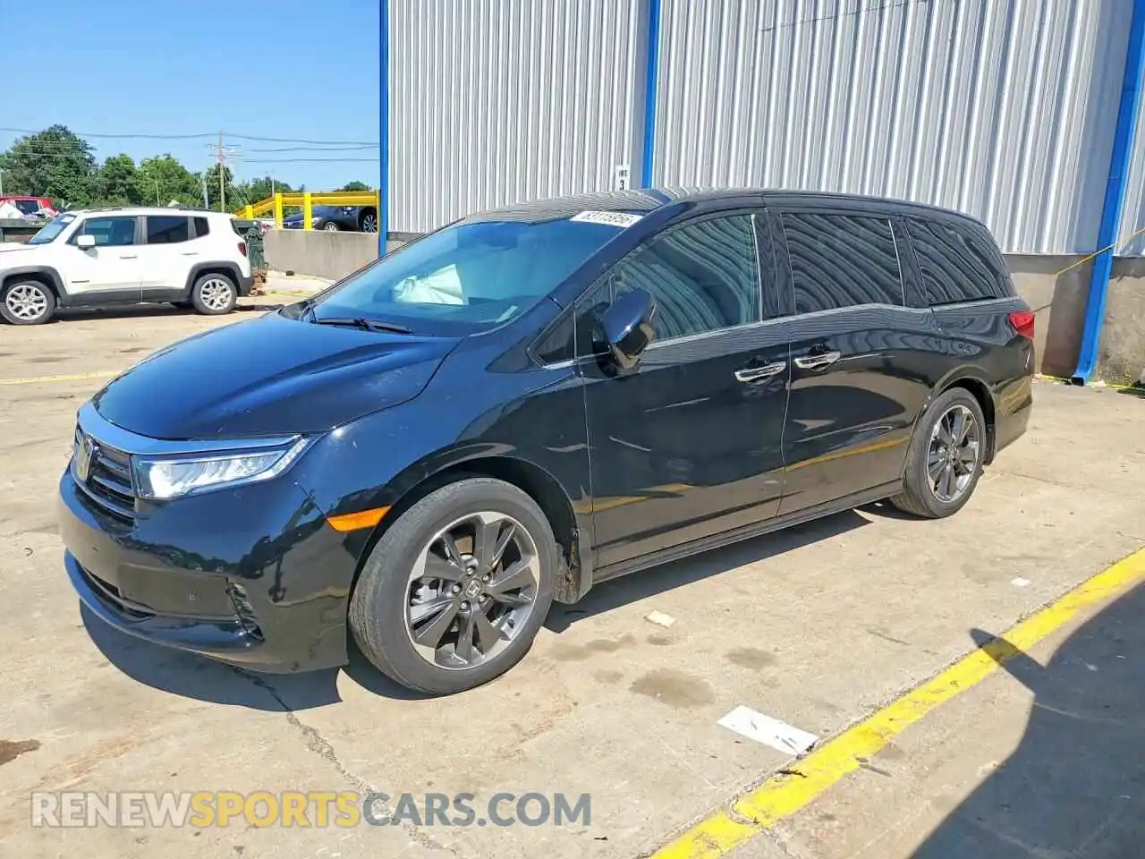 1 fotografías del automóvil dañado 5FNRL6H99RB040287 HONDA ODYSSEY 2024