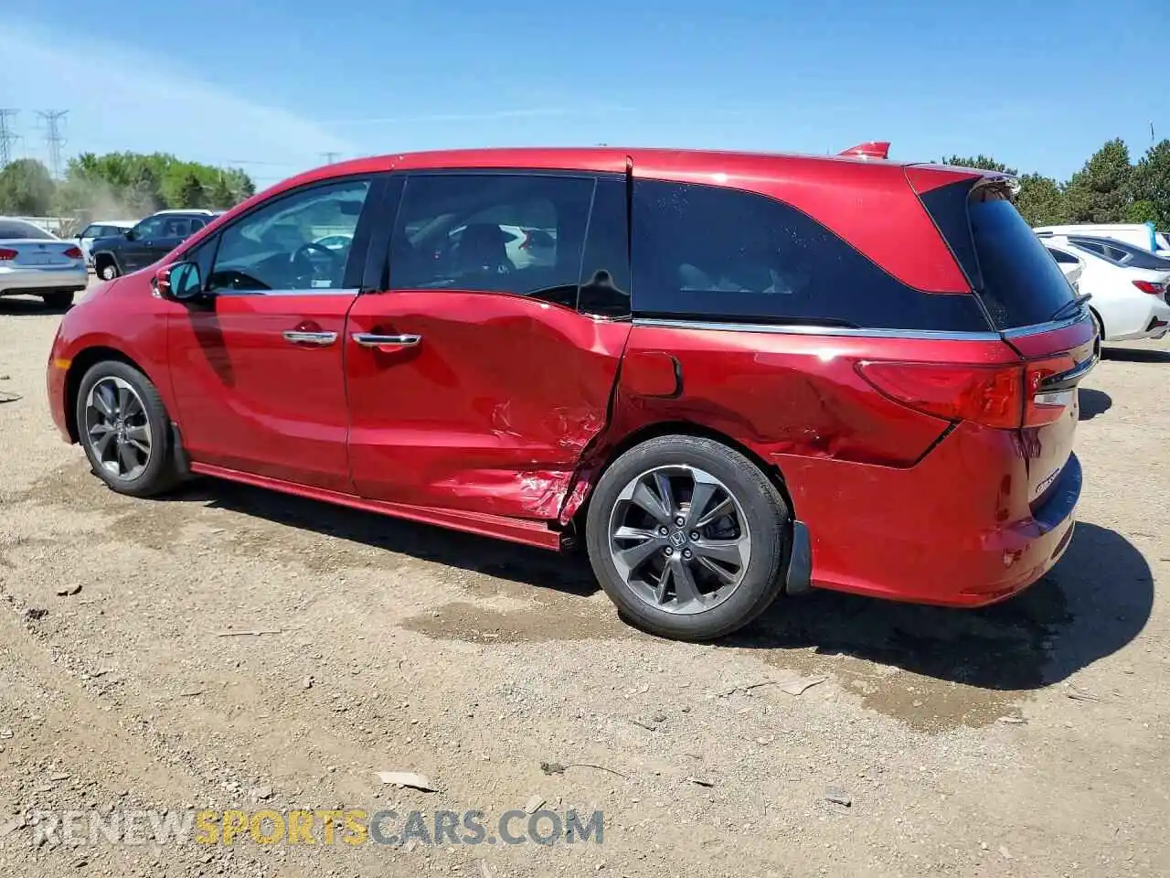 2 Photograph of a damaged car 5FNRL6H9XRB003779 HONDA ODYSSEY 2024