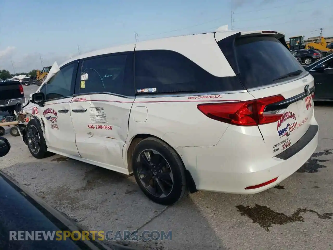 2 Photograph of a damaged car 5FNRL6H9XRB020632 HONDA ODYSSEY 2024