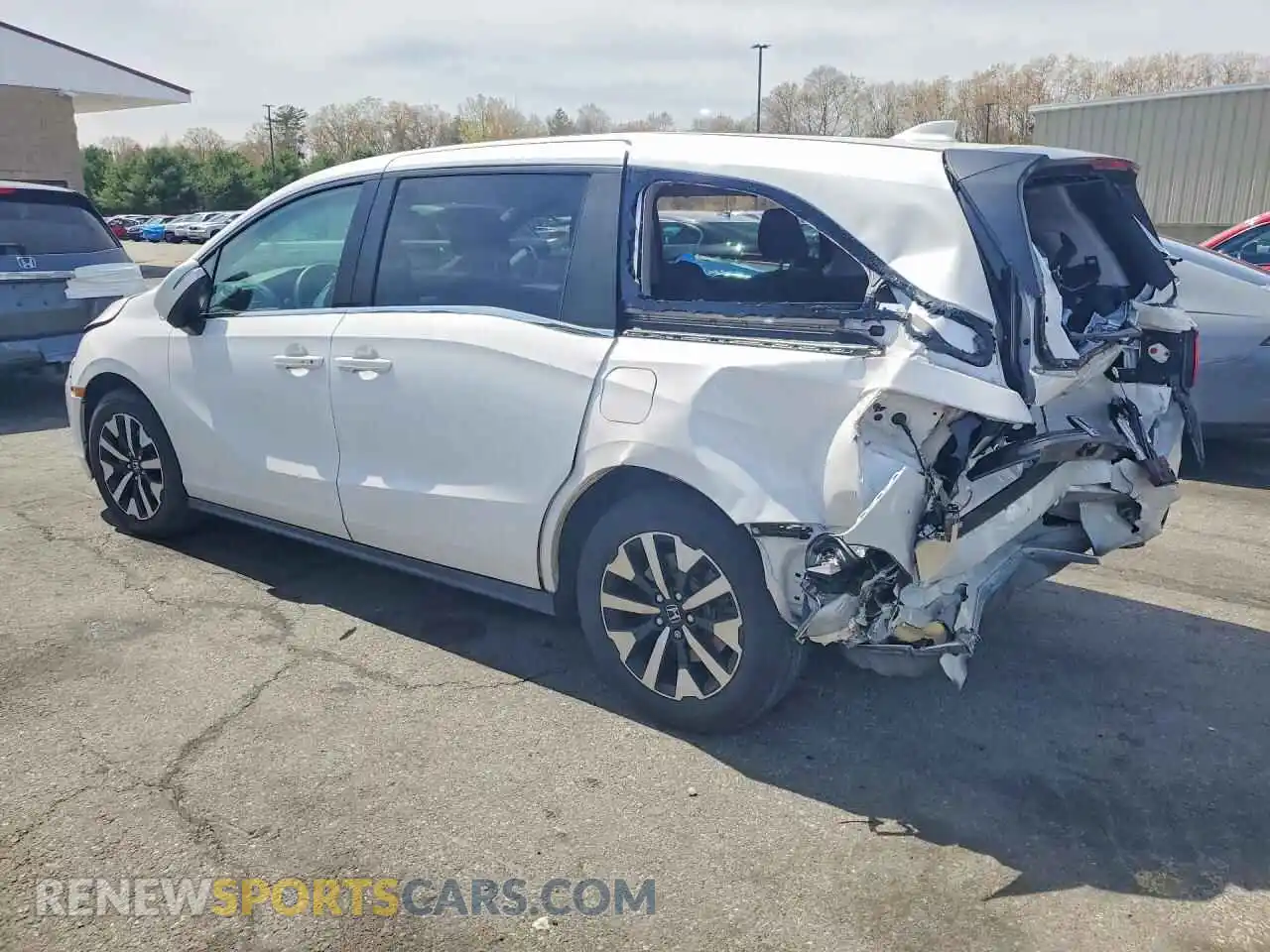 2 Фотография поврежденного автомобиля 5FNRL6H62SB049232 HONDA ODYSSEY 2025
