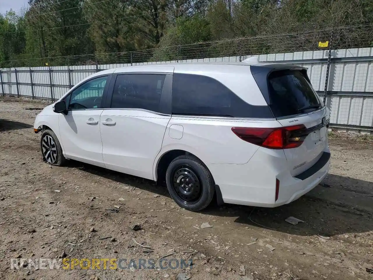 2 Фотография поврежденного автомобиля 5FNRL6H62SB074955 HONDA ODYSSEY 2025