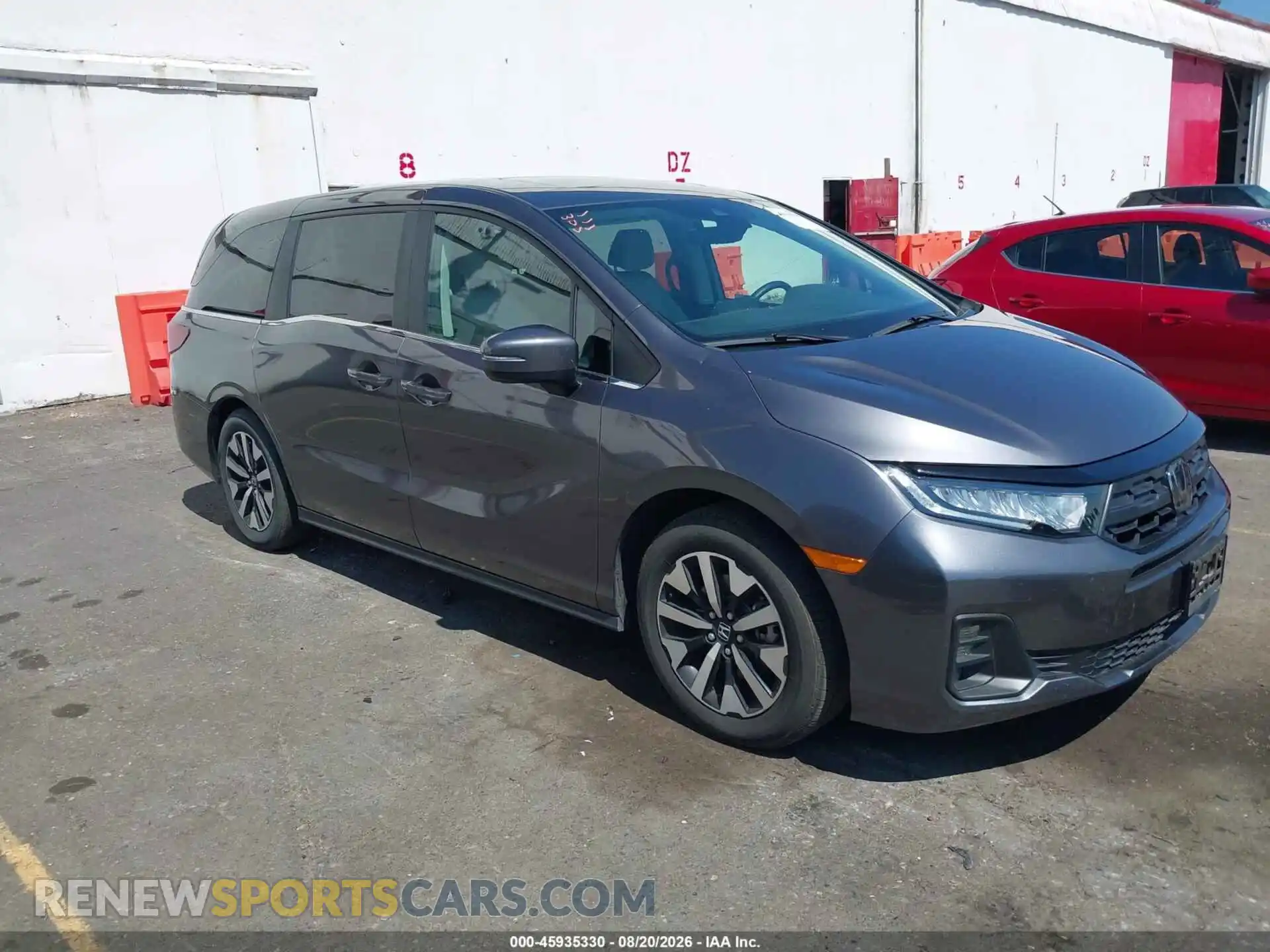 1 Photograph of a damaged car 5FNRL6H63SB082014 HONDA ODYSSEY 2025