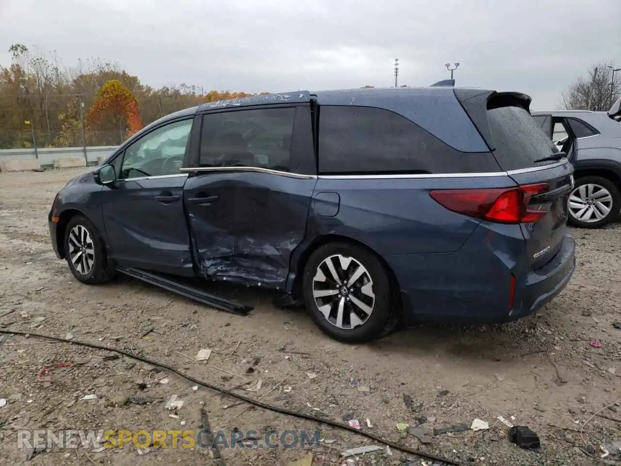 2 Photograph of a damaged car 5FNRL6H64SB017852 HONDA ODYSSEY 2025