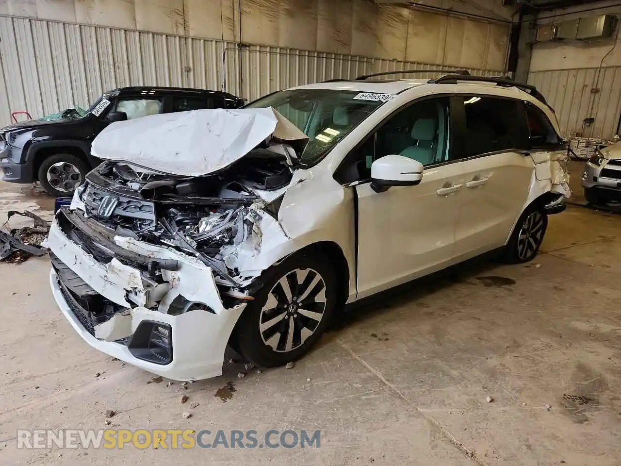 1 Photograph of a damaged car 5FNRL6H64SB036093 HONDA ODYSSEY 2025