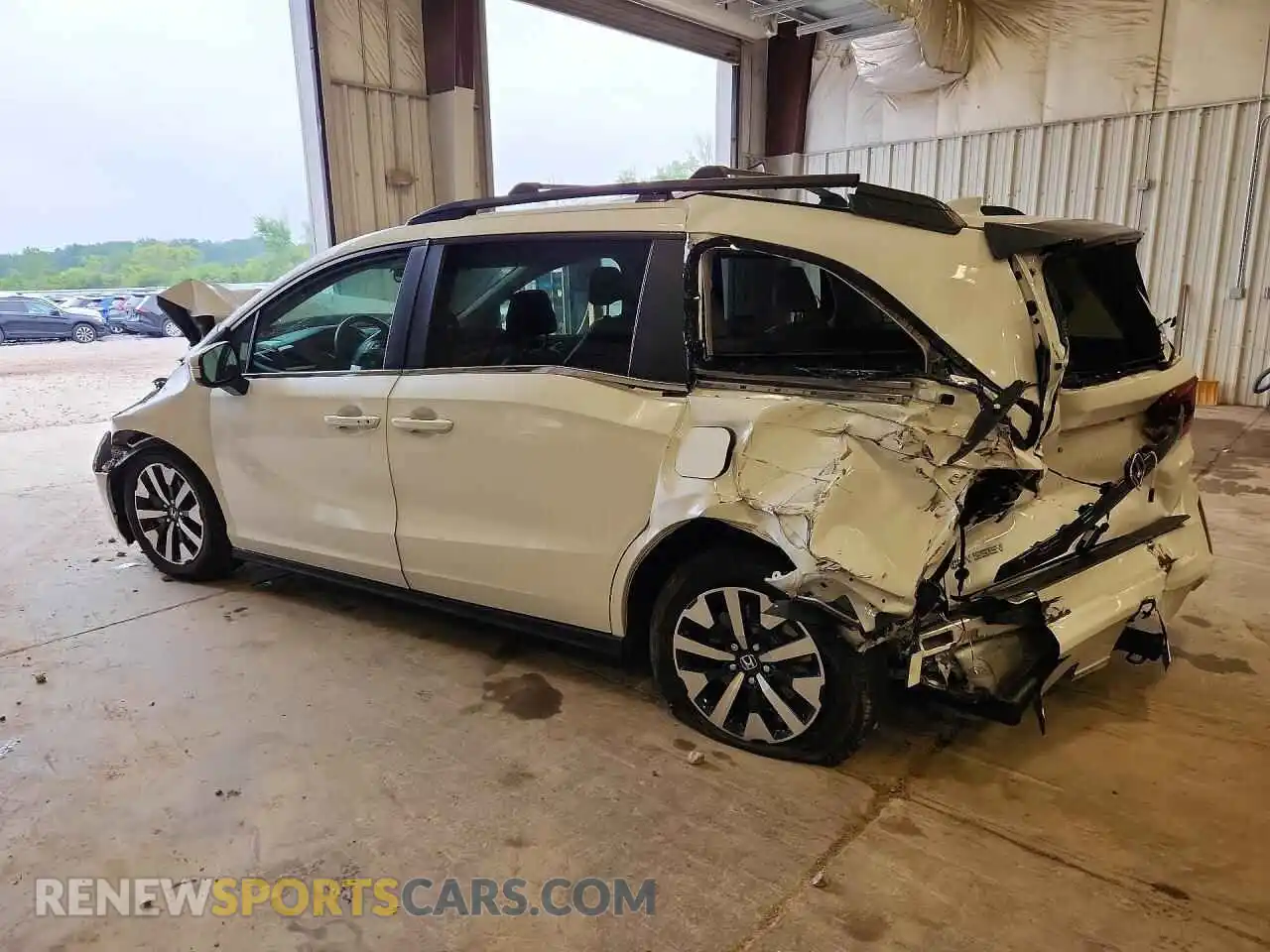 2 Photograph of a damaged car 5FNRL6H64SB036093 HONDA ODYSSEY 2025