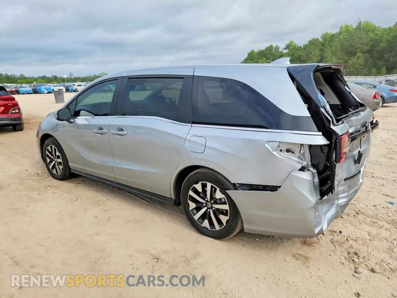 2 Photograph of a damaged car 5FNRL6H65SB060340 HONDA ODYSSEY 2025