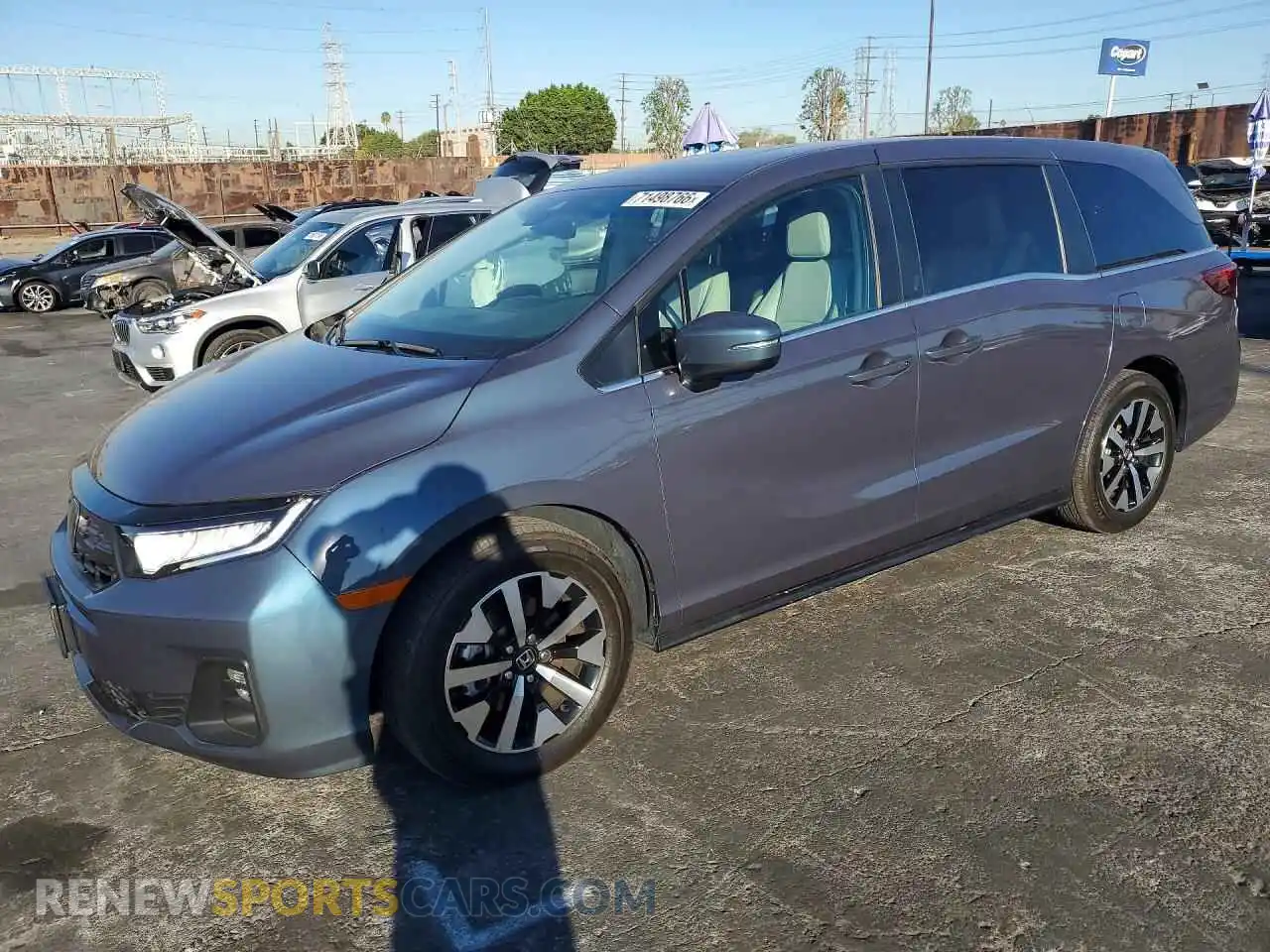 1 Photograph of a damaged car 5FNRL6H67SB024200 HONDA ODYSSEY 2025