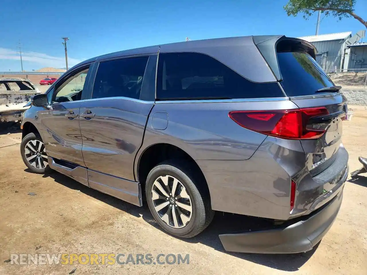 2 Photograph of a damaged car 5FNRL6H68SB028854 HONDA ODYSSEY 2025