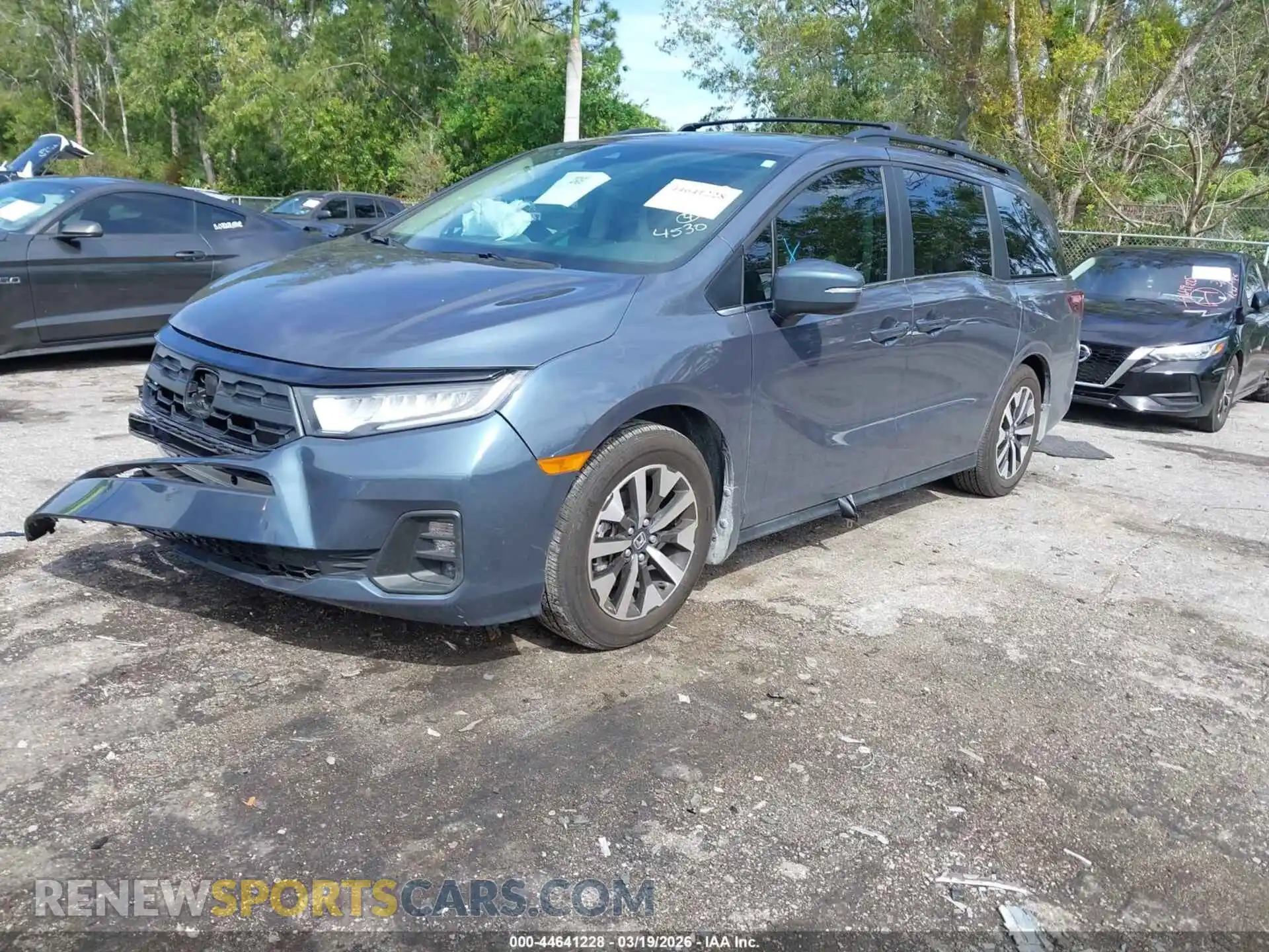 2 Фотография поврежденного автомобиля 5FNRL6H68SB064530 HONDA ODYSSEY 2025