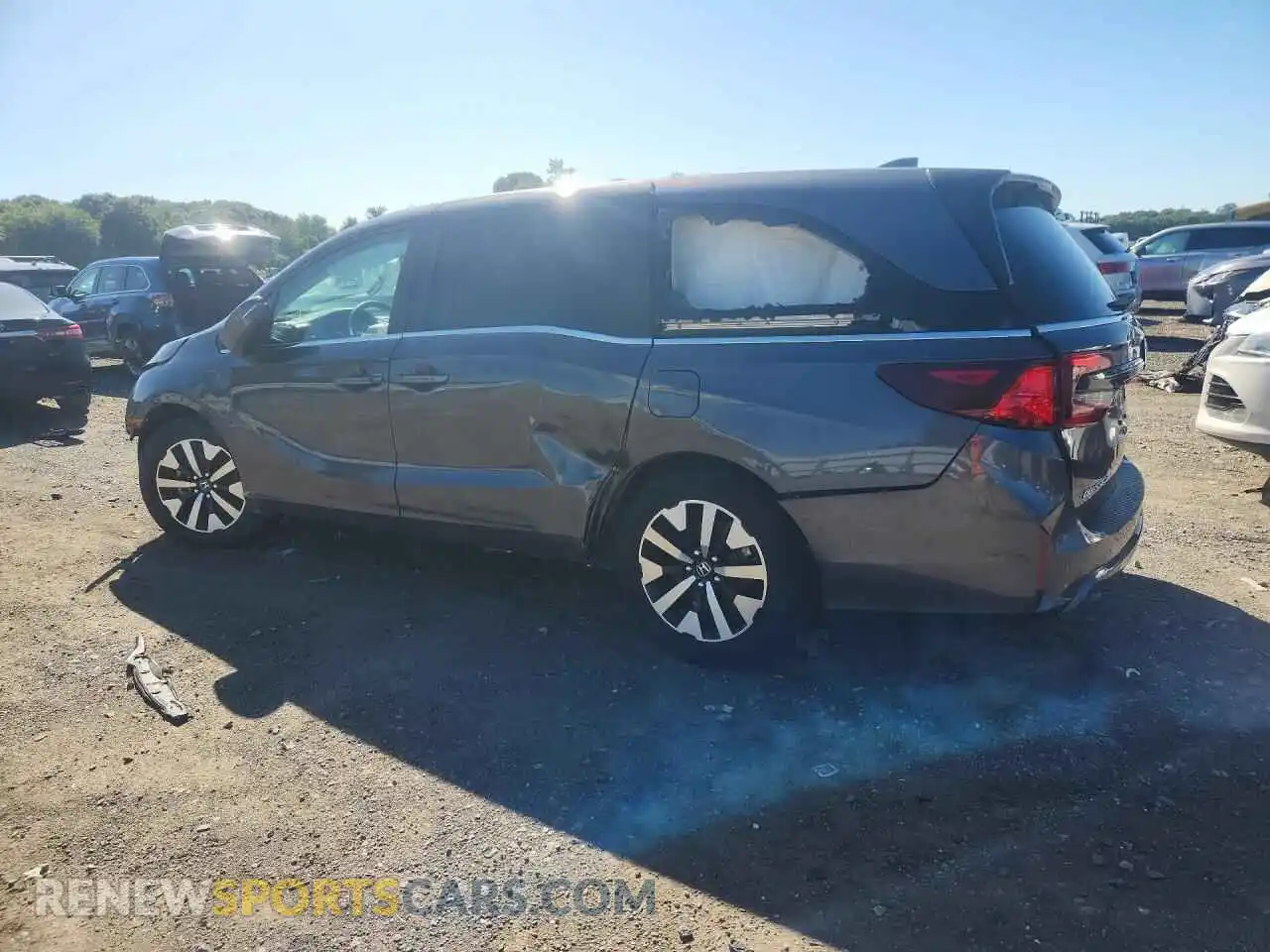 2 Photograph of a damaged car 5FNRL6H69SB082275 HONDA ODYSSEY 2025