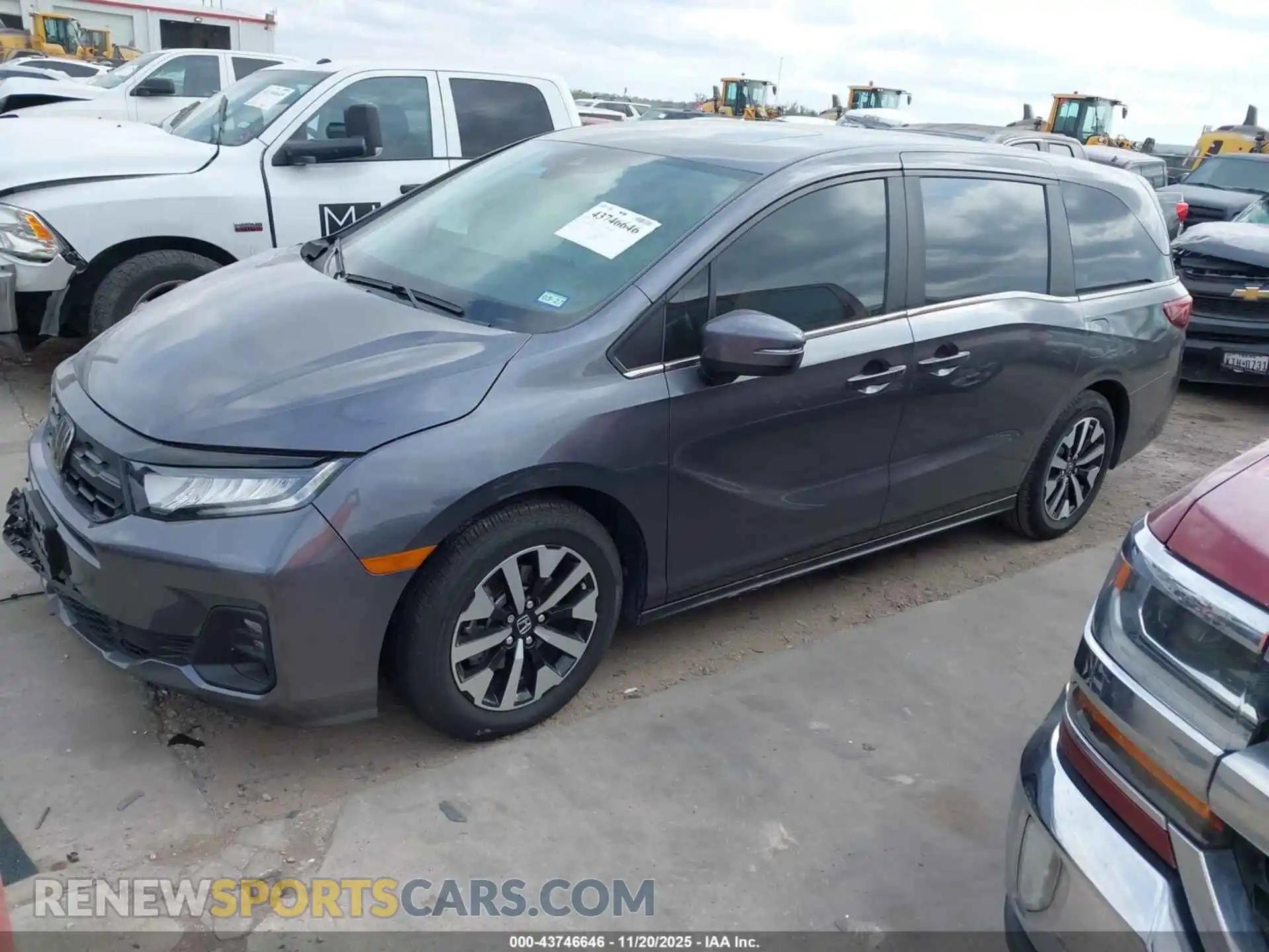 2 Photograph of a damaged car 5FNRL6H6XSB038043 HONDA ODYSSEY 2025
