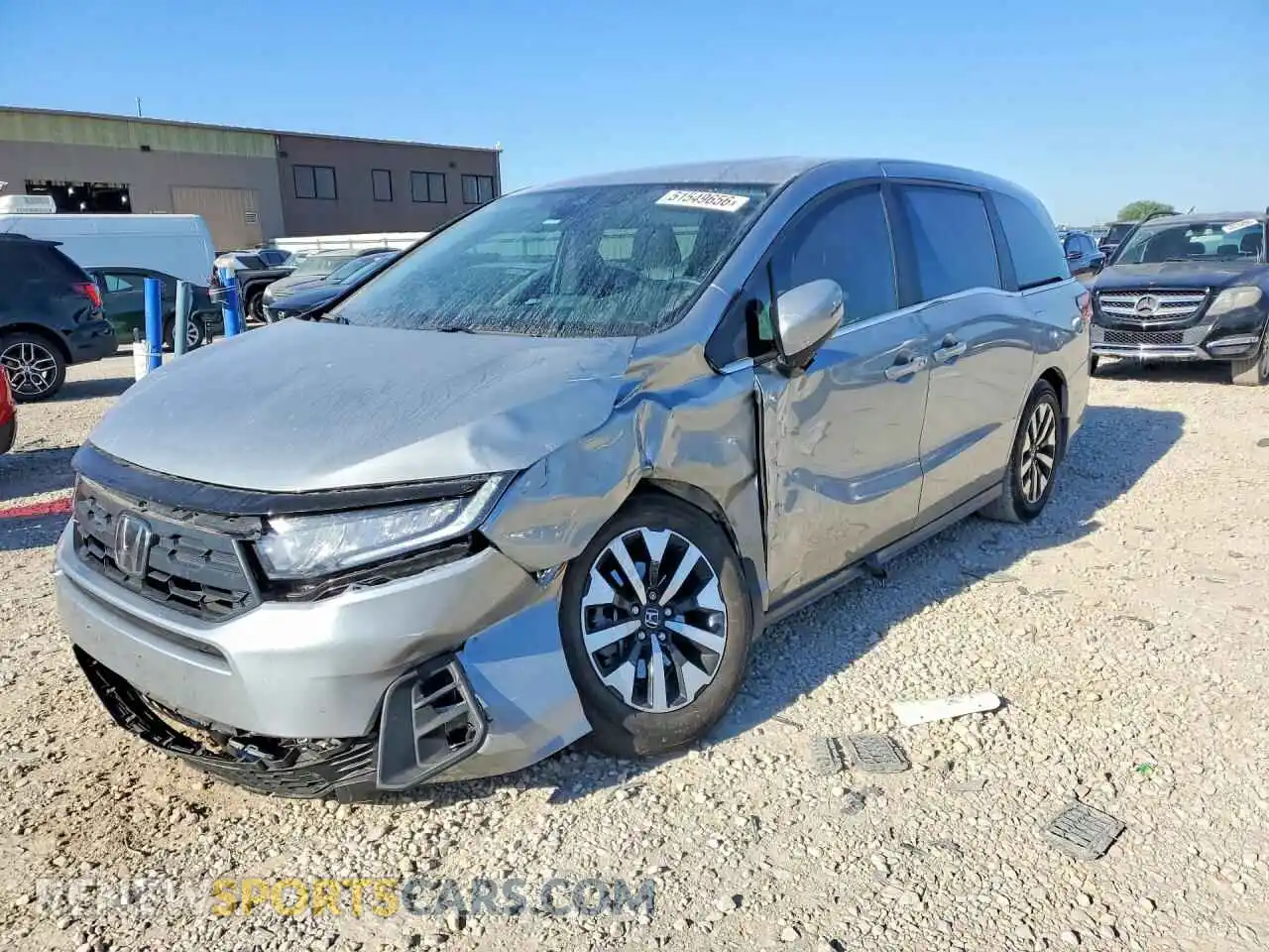 1 Photograph of a damaged car 5FNRL6H6XSB039905 HONDA ODYSSEY 2025