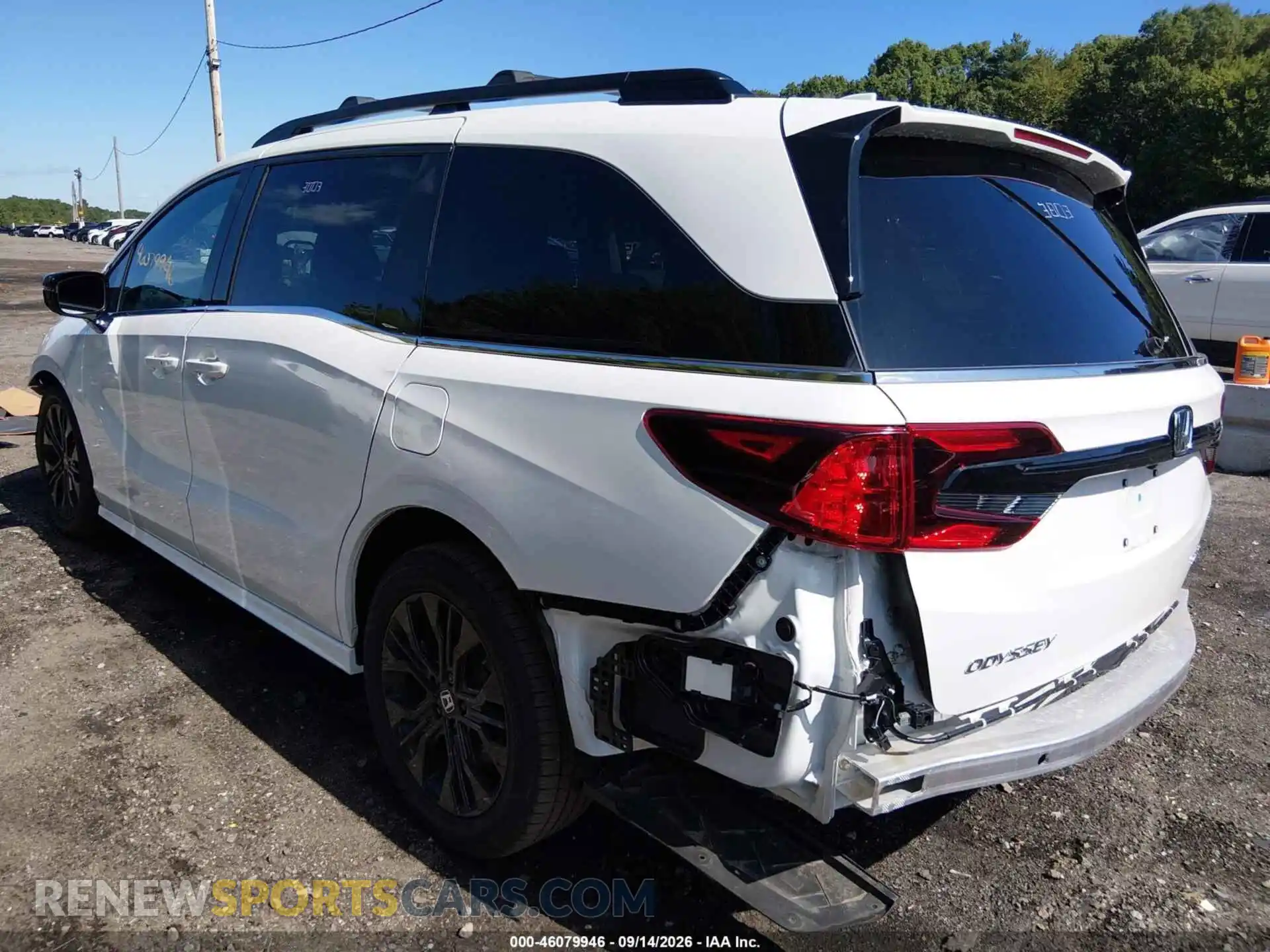 3 Photograph of a damaged car 5FNRL6H71SB087205 HONDA ODYSSEY 2025