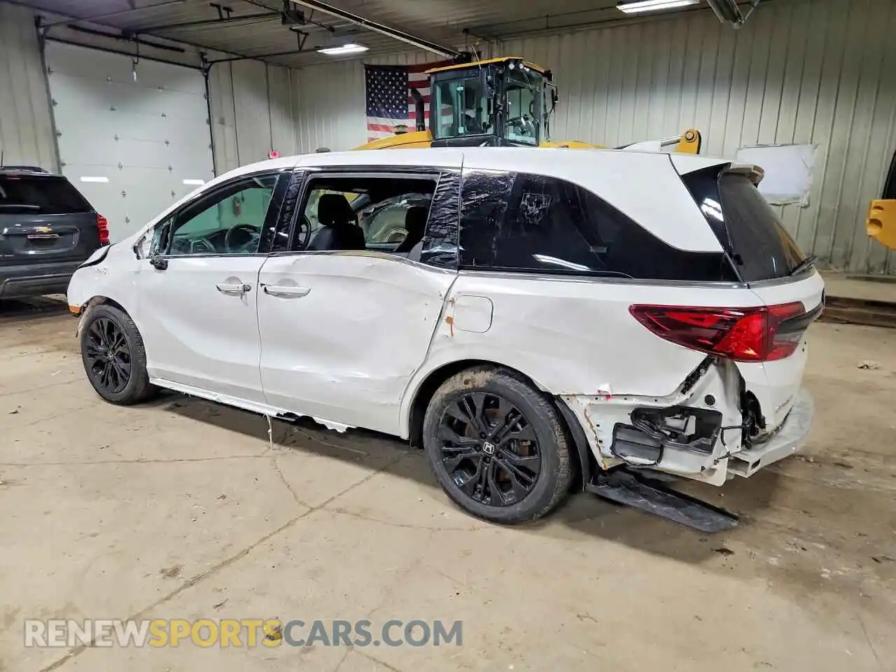 2 Фотография поврежденного автомобиля 5FNRL6H74SB056370 HONDA ODYSSEY 2025