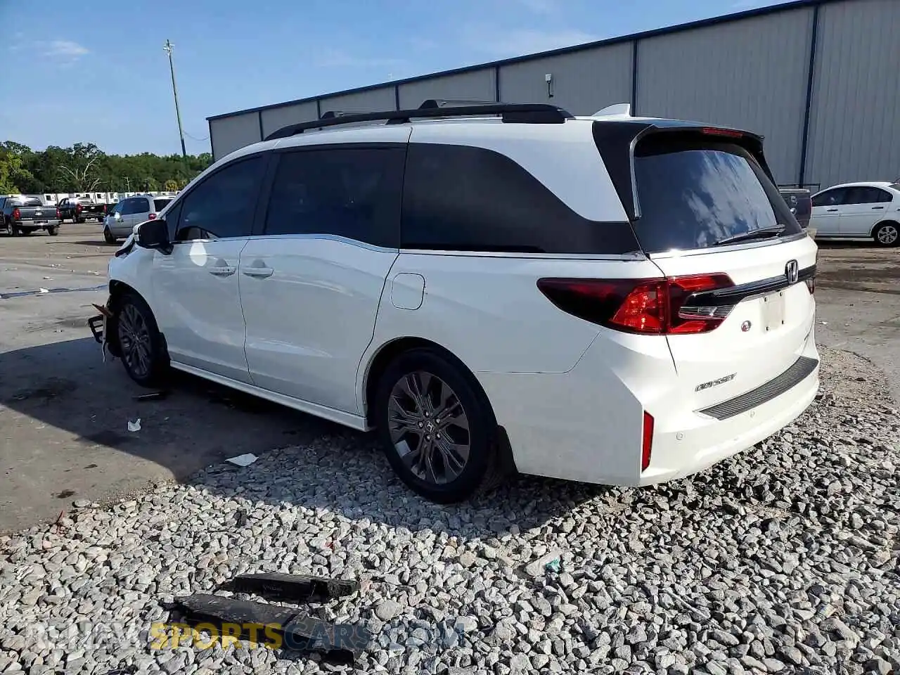 2 Photograph of a damaged car 5FNRL6H80SB016053 HONDA ODYSSEY 2025