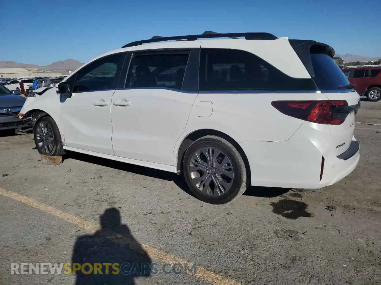 2 Photograph of a damaged car 5FNRL6H80SB030499 HONDA ODYSSEY 2025