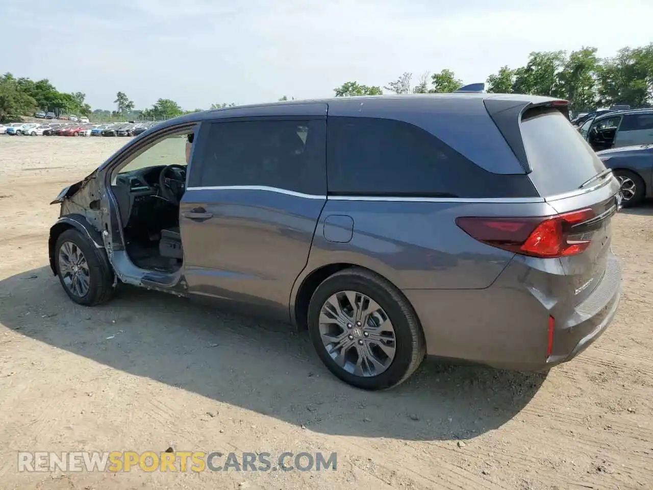 2 Фотография поврежденного автомобиля 5FNRL6H80SB037470 HONDA ODYSSEY 2025