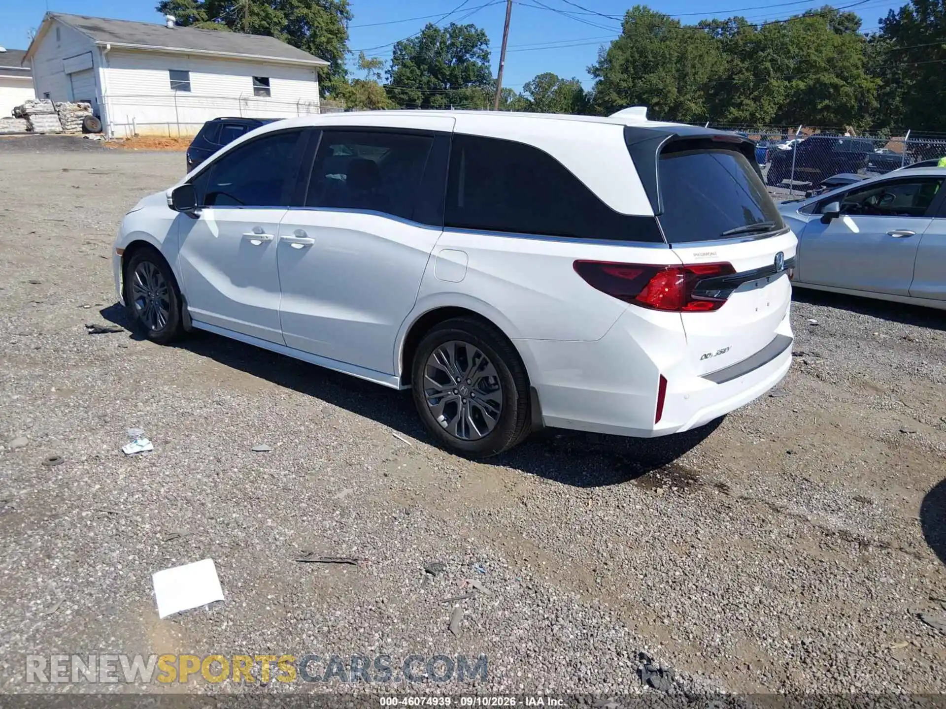 3 Photograph of a damaged car 5FNRL6H81SB045707 HONDA ODYSSEY 2025