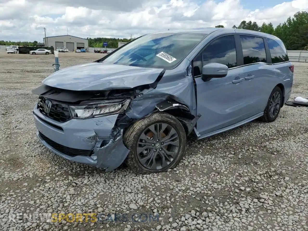 1 Photograph of a damaged car 5FNRL6H82SB025532 HONDA ODYSSEY 2025