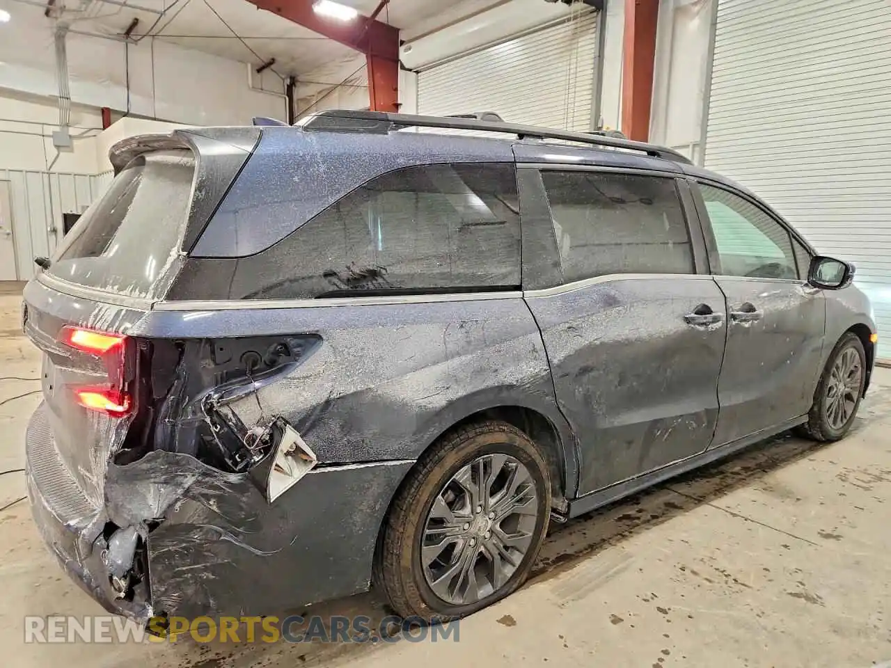 3 fotografías del automóvil dañado 5FNRL6H85SB017649 HONDA ODYSSEY 2025